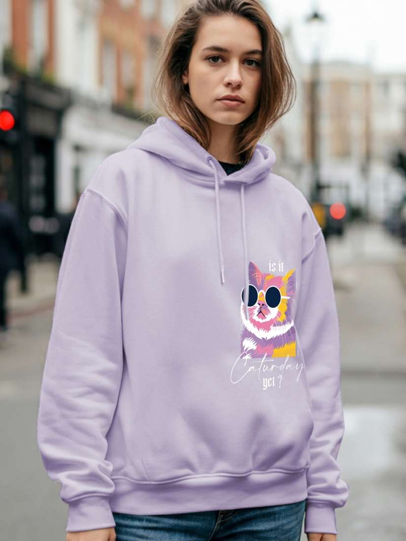 Buy Bewakoof Heavy Duty 1.0 Women Graphic Printed Oversized Hoodies Sweatshirts for Women 26833122 Myntra