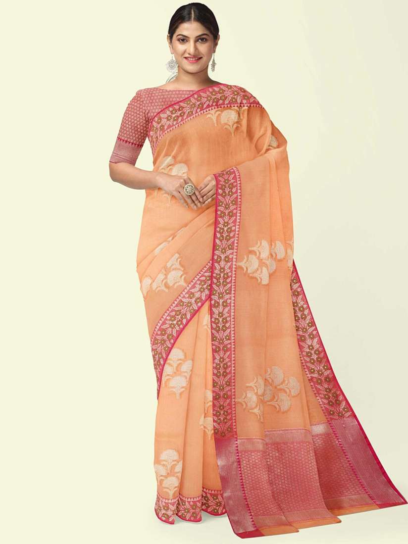 Banarasi saree in myntra cheap