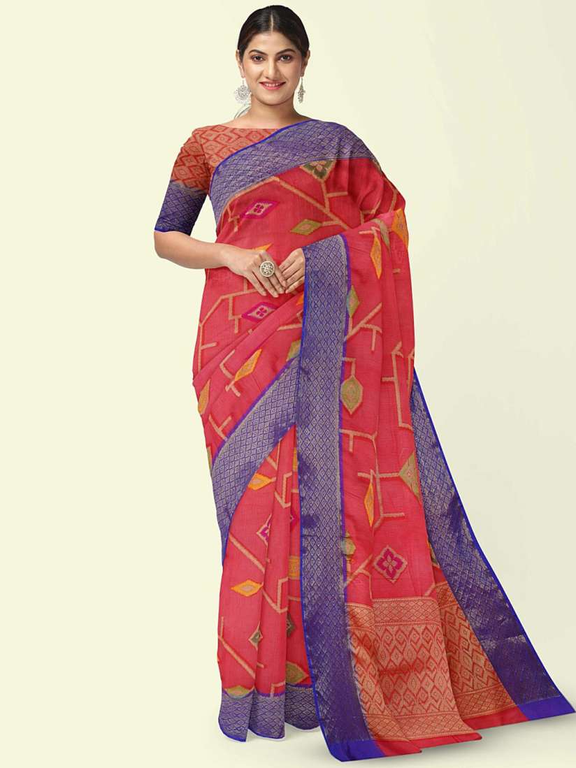 Myntra banarasi silk saree online