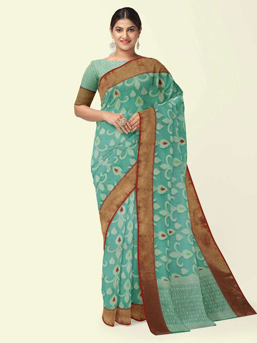 Buy PTIEPL Banarasi Silk Works Ethnic Motifs Woven Design Zari Banarasi Saree Sarees for Women 26838872 Myntra