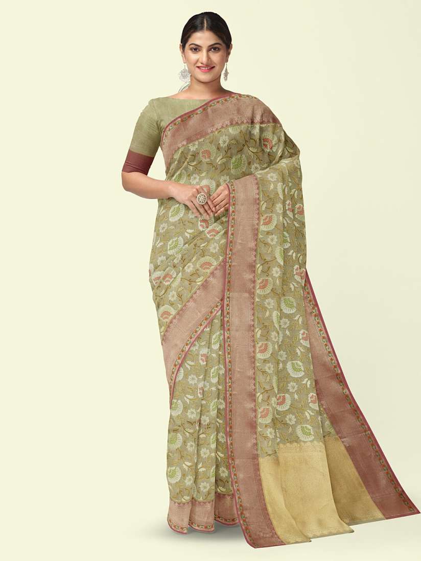 Banarasi saree on myntra online