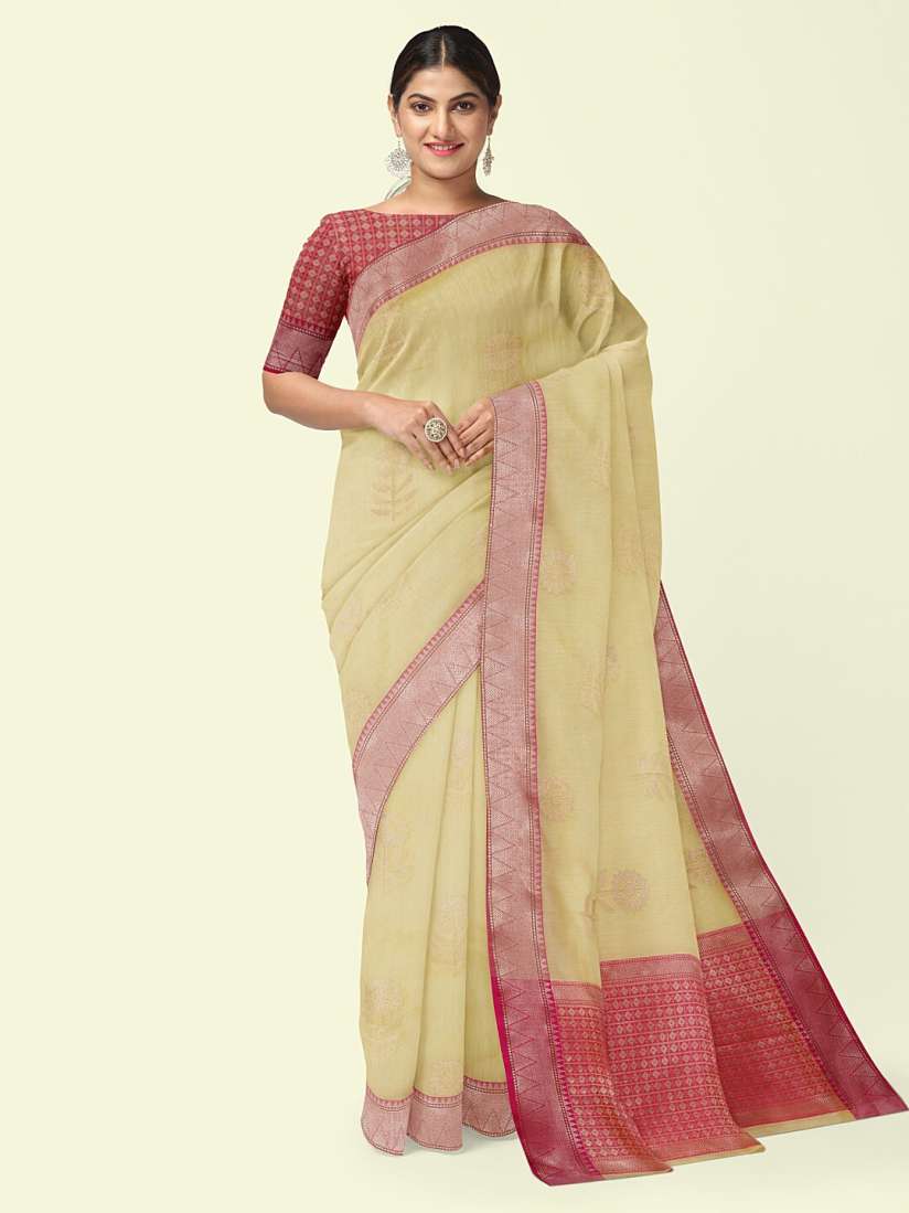 Myntra banarasi silk saree online