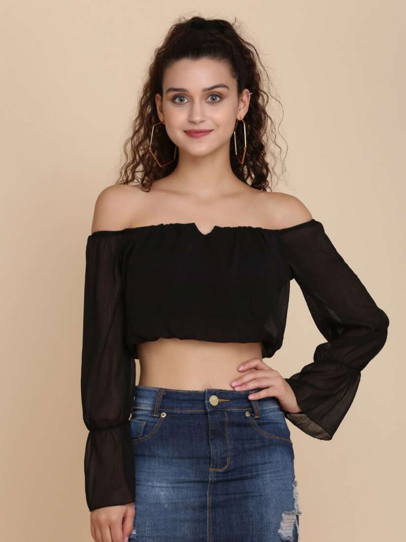 Chiffon tube top cheap