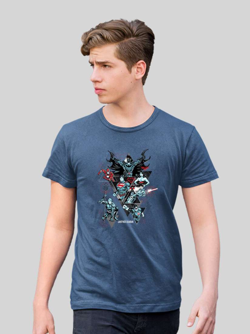 Buy Minute Mirth Justice League Printed T shirt Tshirts for Men 26857568 Myntra
