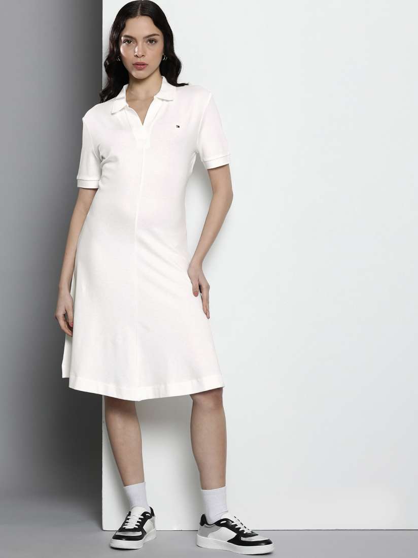 Tommy hilfiger collar dress cheap