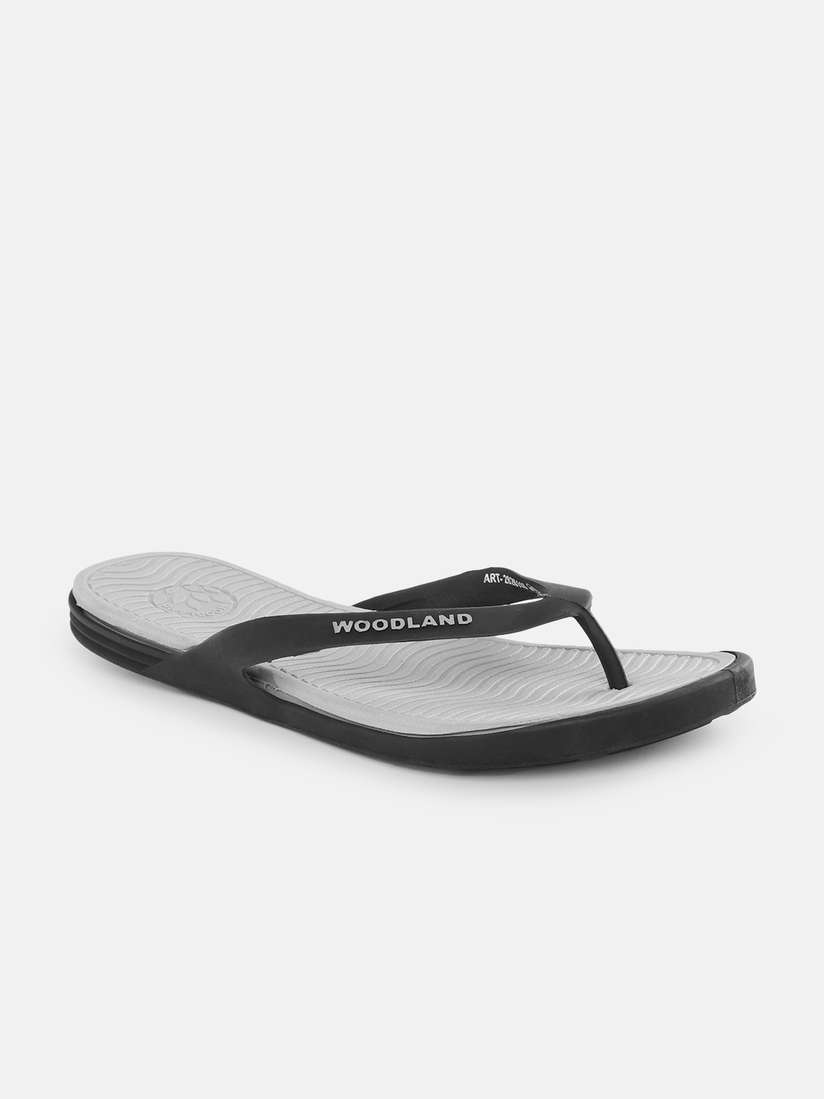 Professional Guys Flip Flops Woodland Men Textured Printed Rubber