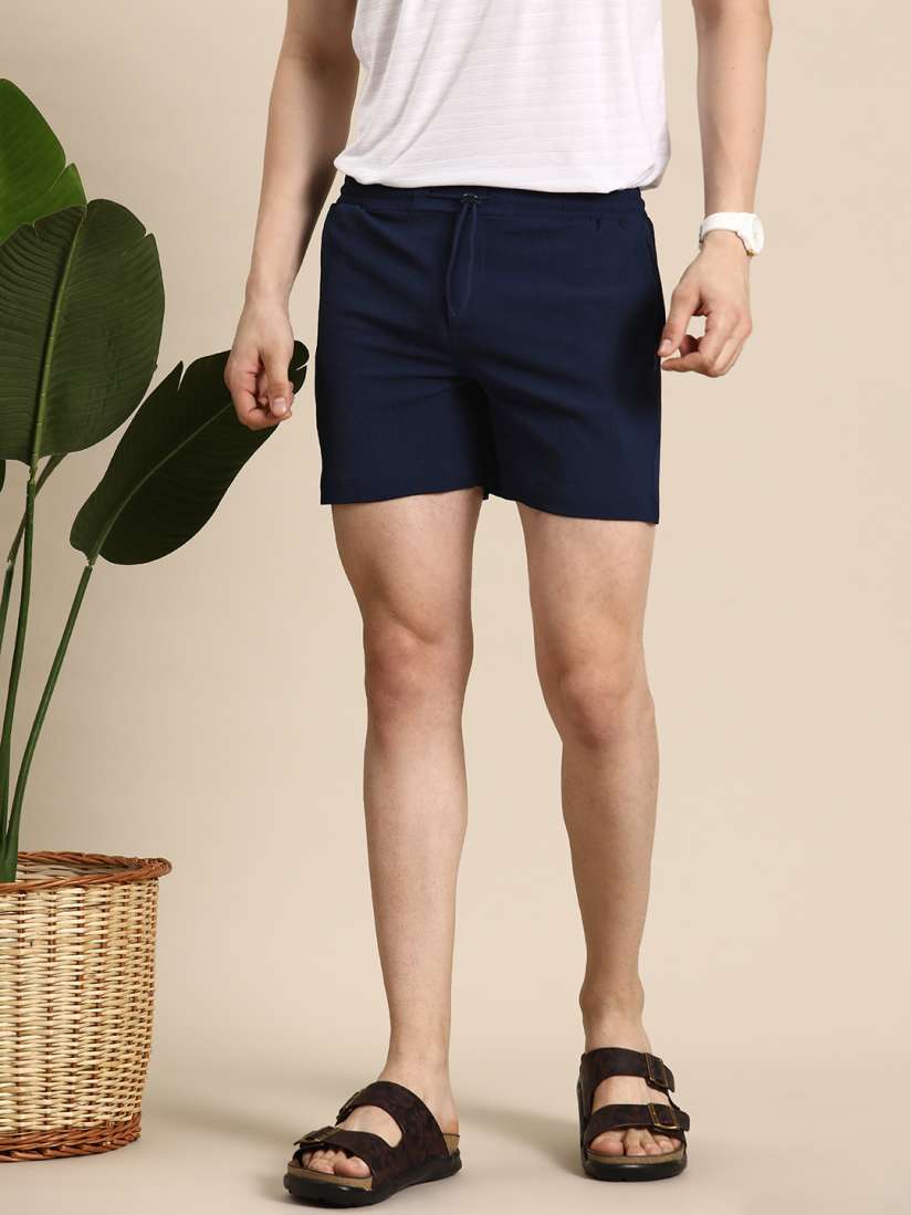 Buy Mast Harbour Men Textured Shorts Shorts for Men 26872508 Myntra