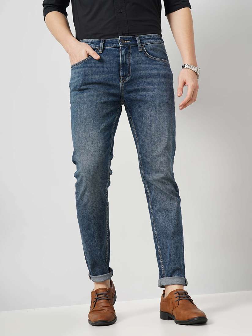 Buy Celio Men Jean Slim Fit Mid Rise Clean Look Light Fade Cotton Jeans Jeans for Men 26878350 Myntra