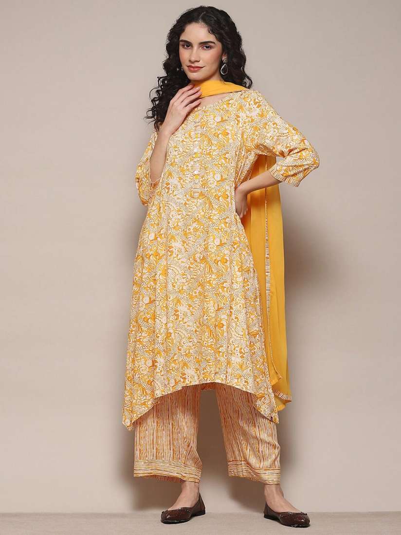Biba palazzo suits myntra clearance