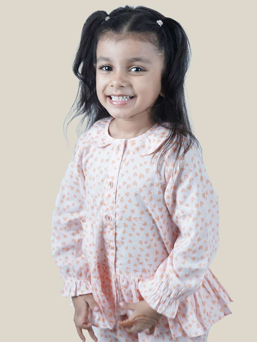 Cotton night dress for baby girl best sale