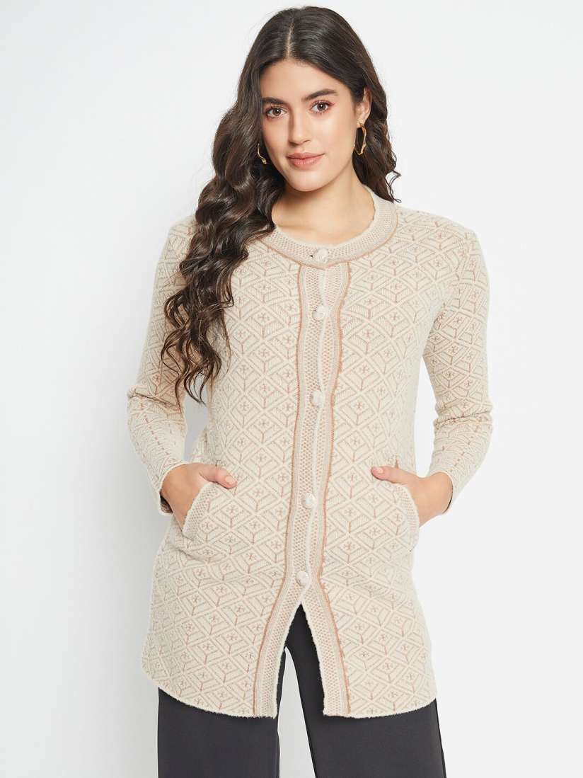 Buy Duke Longline Long Sleeves Cardigan Sweaters for Women 26885440 Myntra