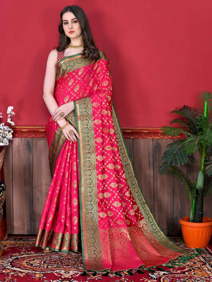 Myntra art silk sarees shop