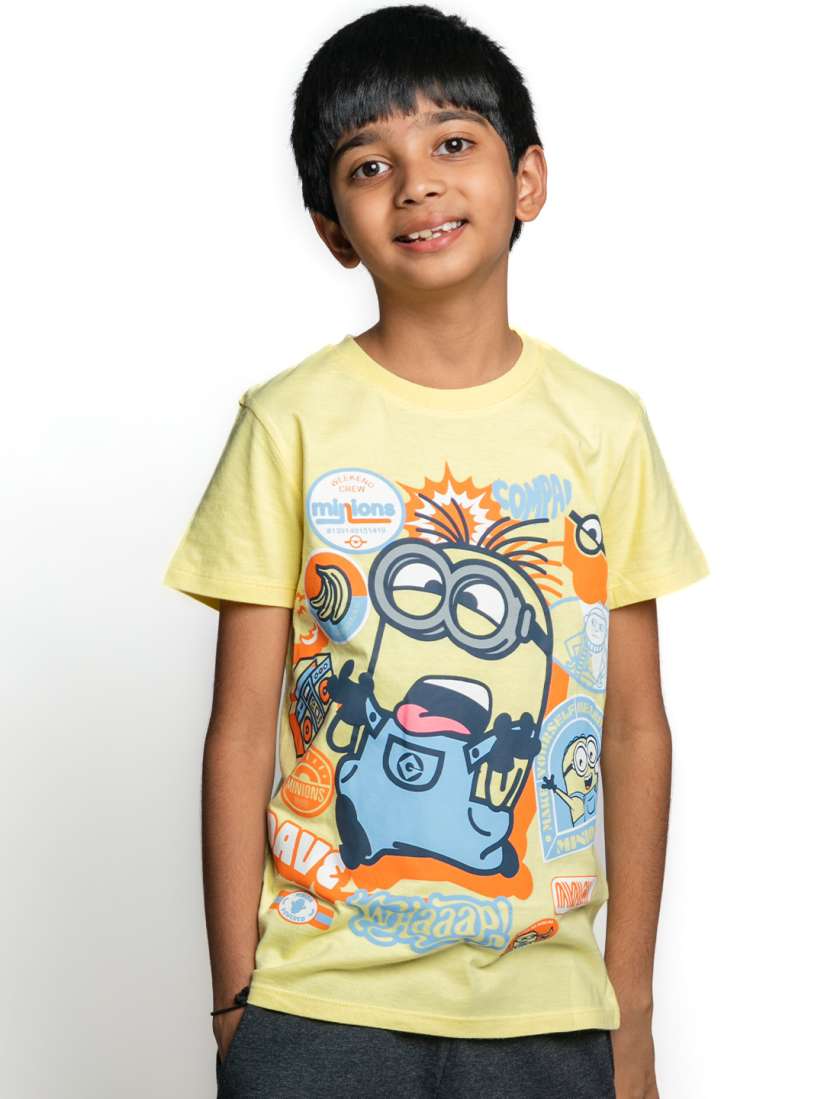 Minion t shirt myntra discount