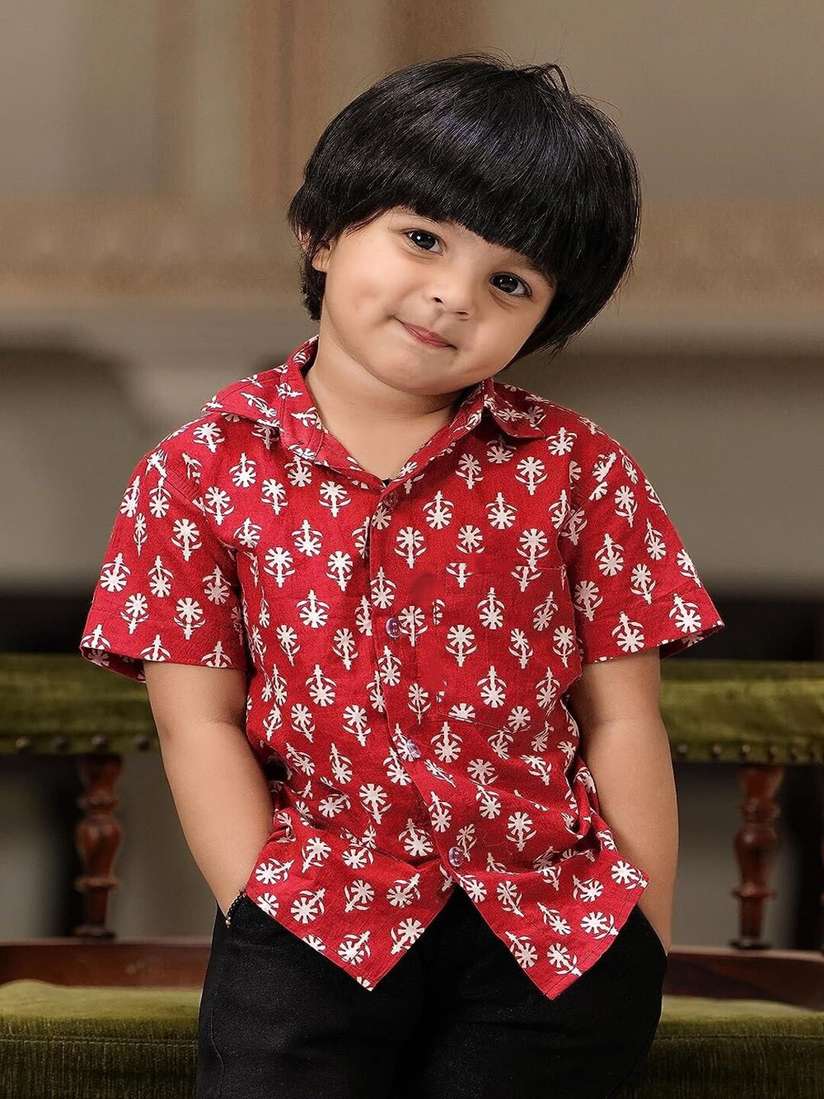 Printed shirt for boys 2025