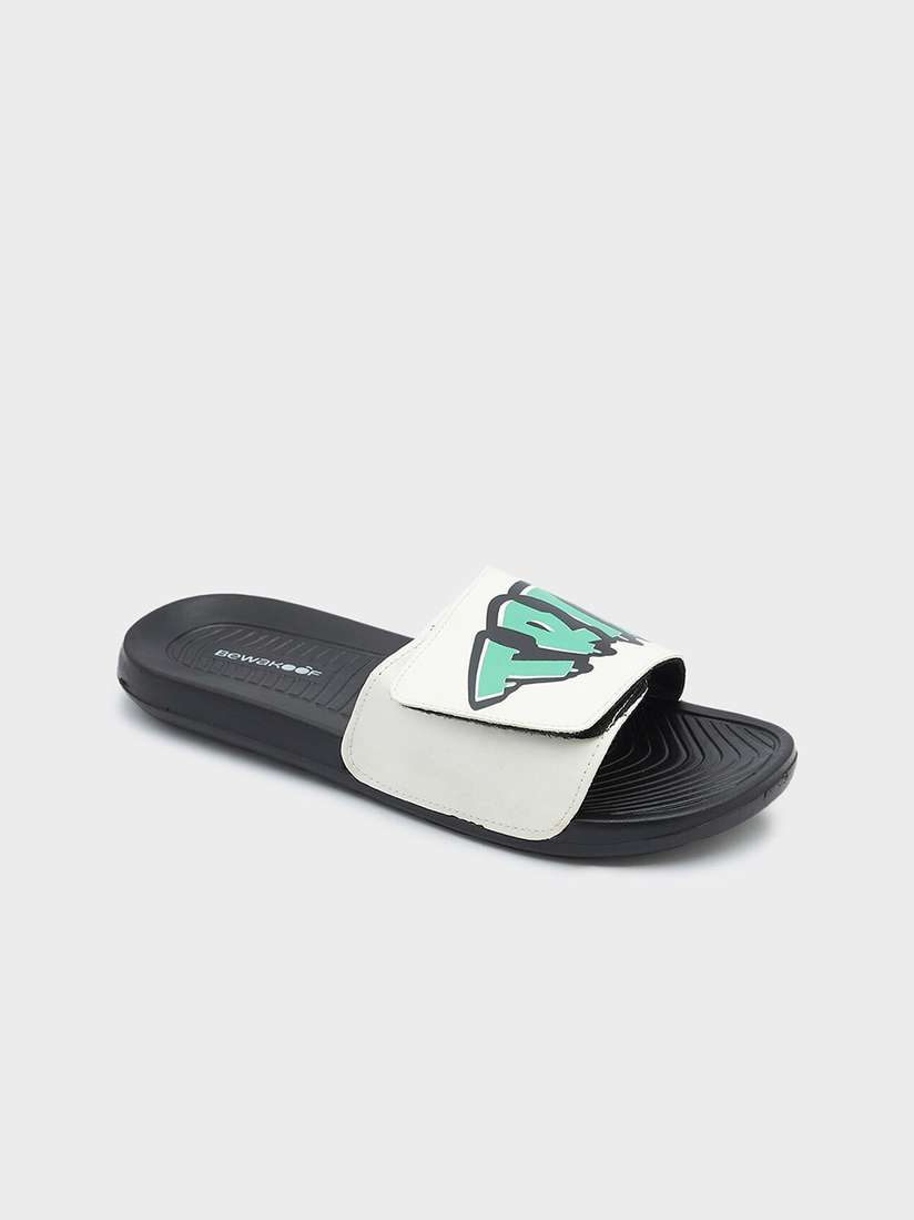 Buy Bewakoof Men Trip Dawg Printed Rubber Sliders - Flip Flops for Men  26895584 | Myntra