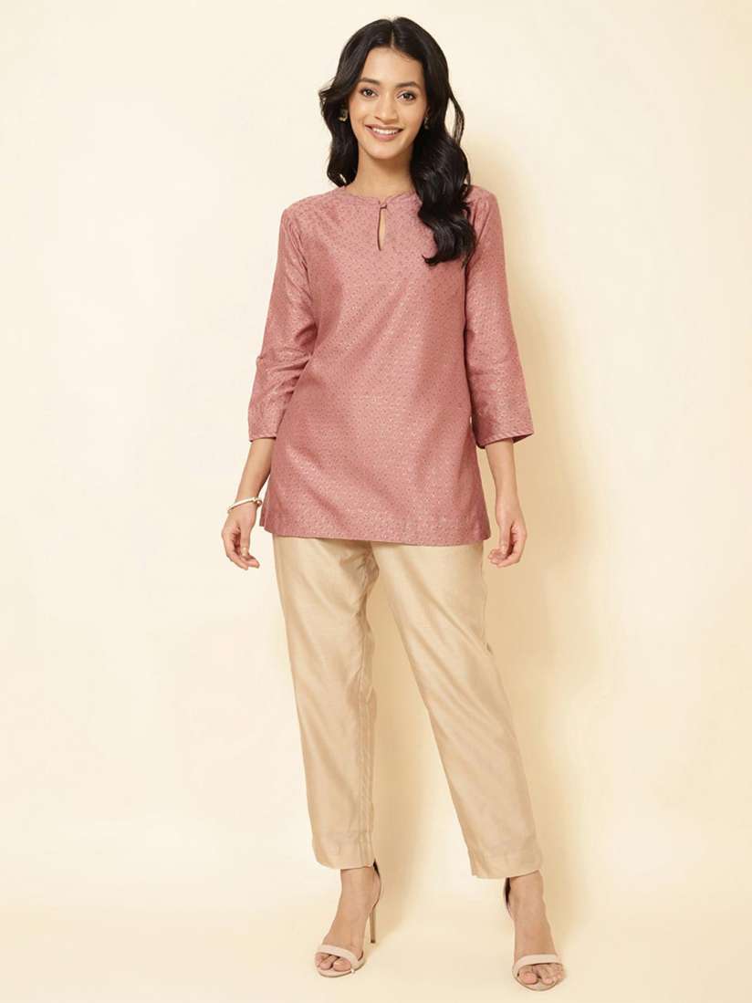 Buy Fabindia Woven Design Thread Work Kurti Kurtis for Women 26895648 Myntra
