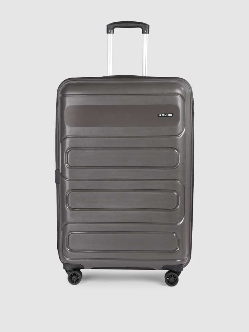 Police luggage trolley discount