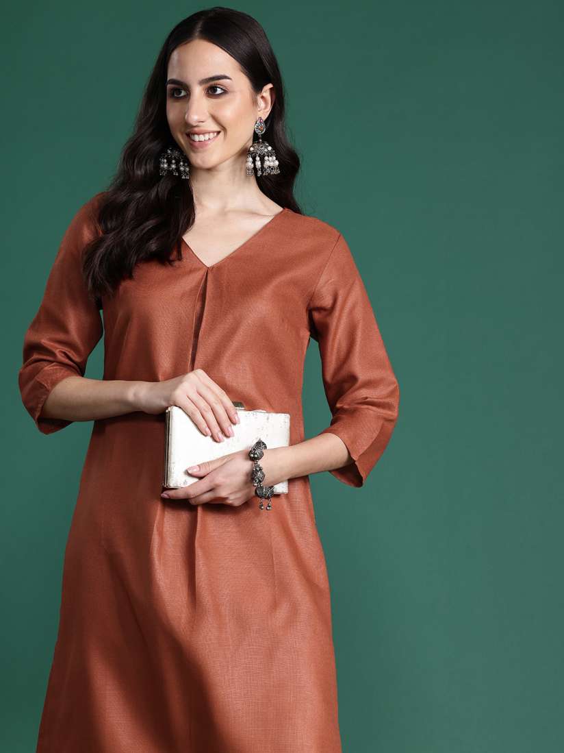 Myntra straight kurta sales