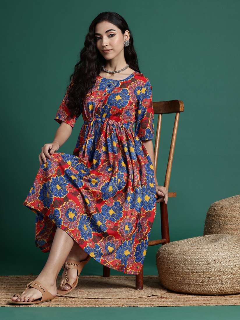 Ethnic wear for women myntra clearance