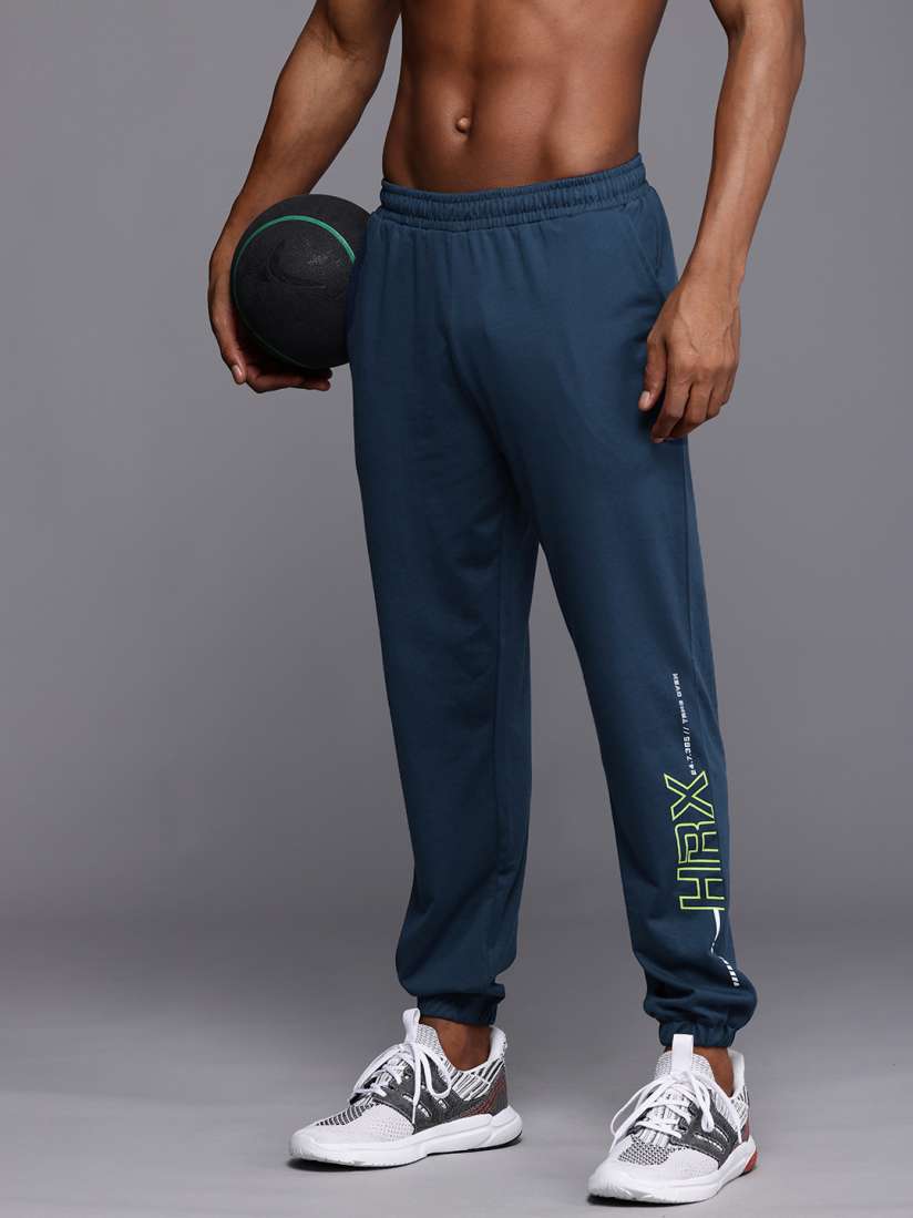 Buy HRX by Hrithik Roshan Men Printed Rapid Dry Antimicrobial Finish Training Joggers Track Pants for Men 26906980 Myntra