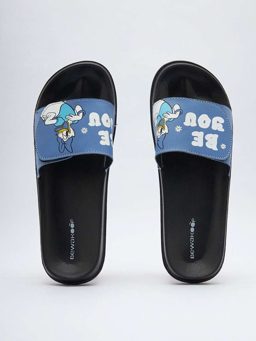 Buy Bewakoof Women Be You Printed Rubber Sliders Flip Flops for Women 26920282 Myntra