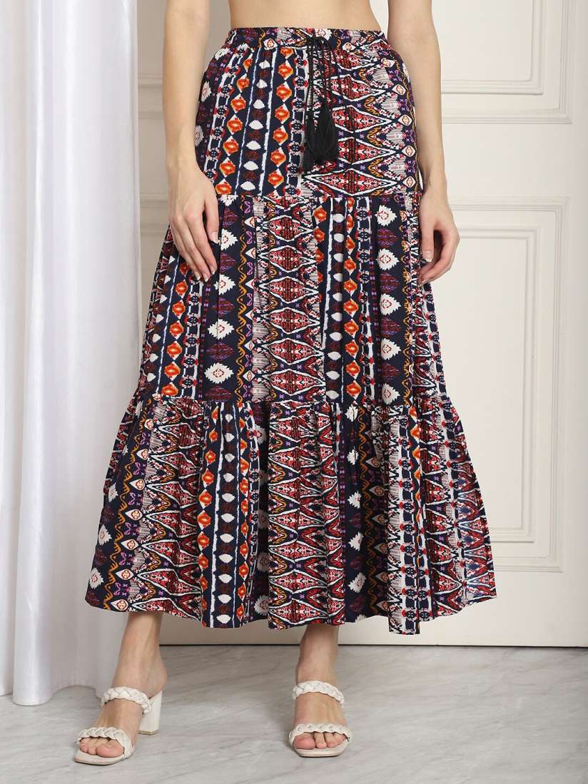 Ethnic skirts myntra cheap