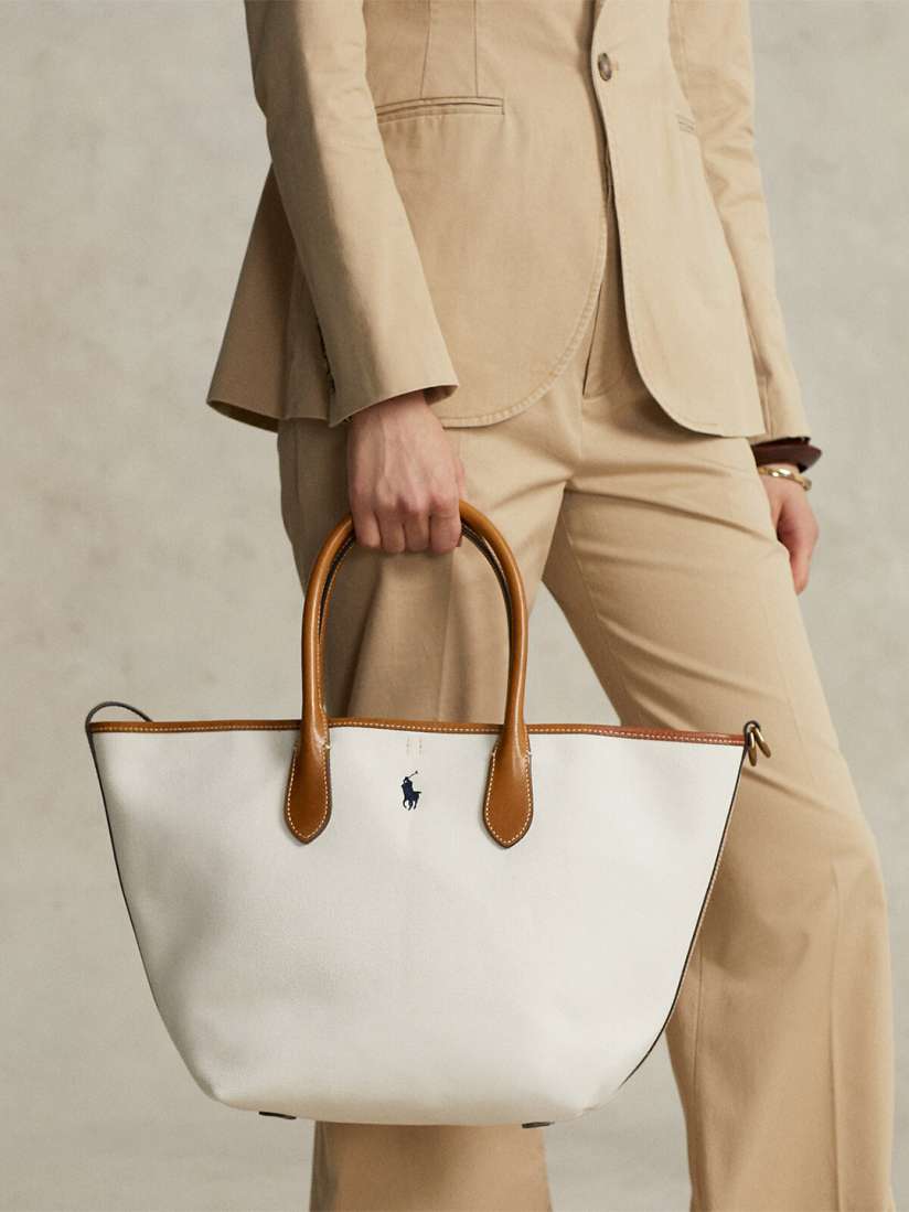 Ralph lauren canvas bag discount
