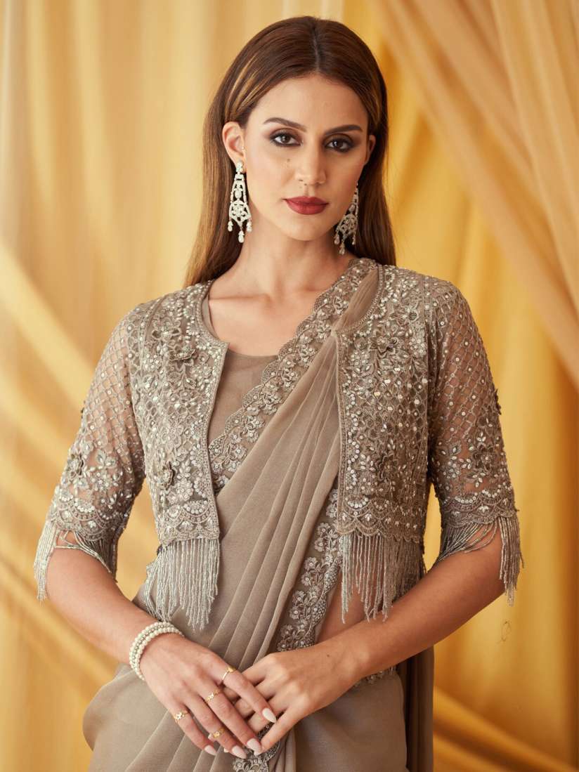 Pant saree myntra 2025