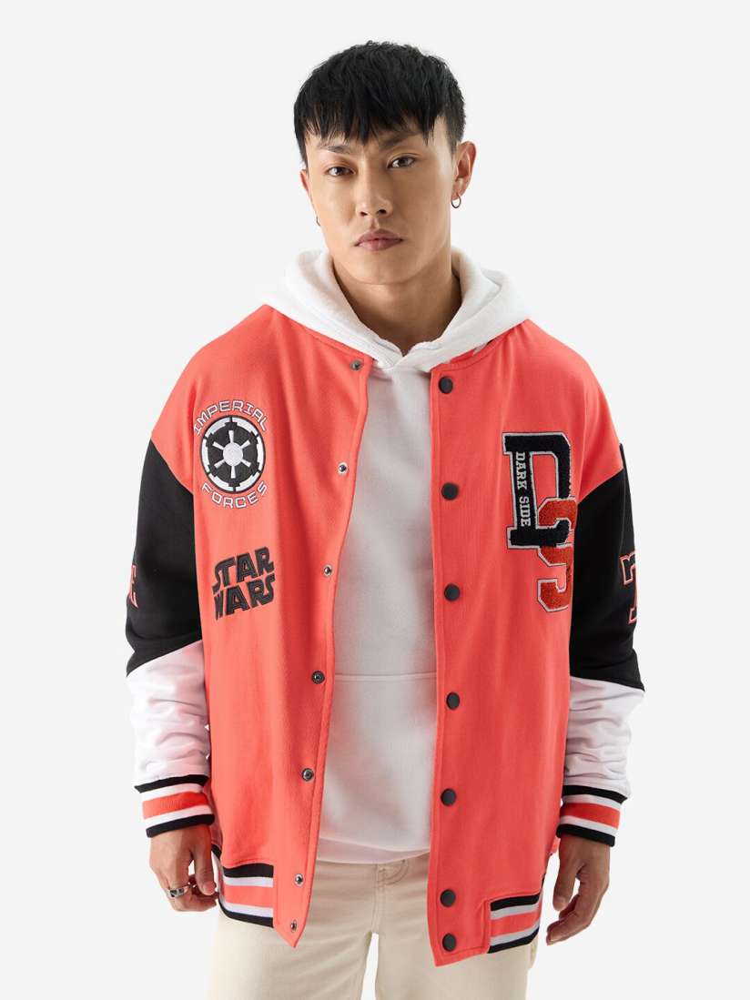 Buy The Souled Store Star Wars Stormtroopers Pure Cotton Lightweight Varsity Jacket Jackets for Men 26937440 Myntra