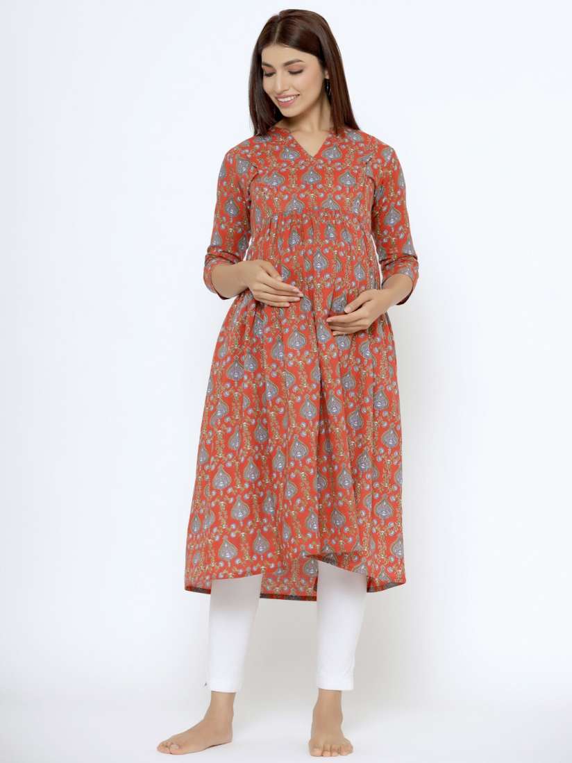 Nursing kurtas myntra hot sale