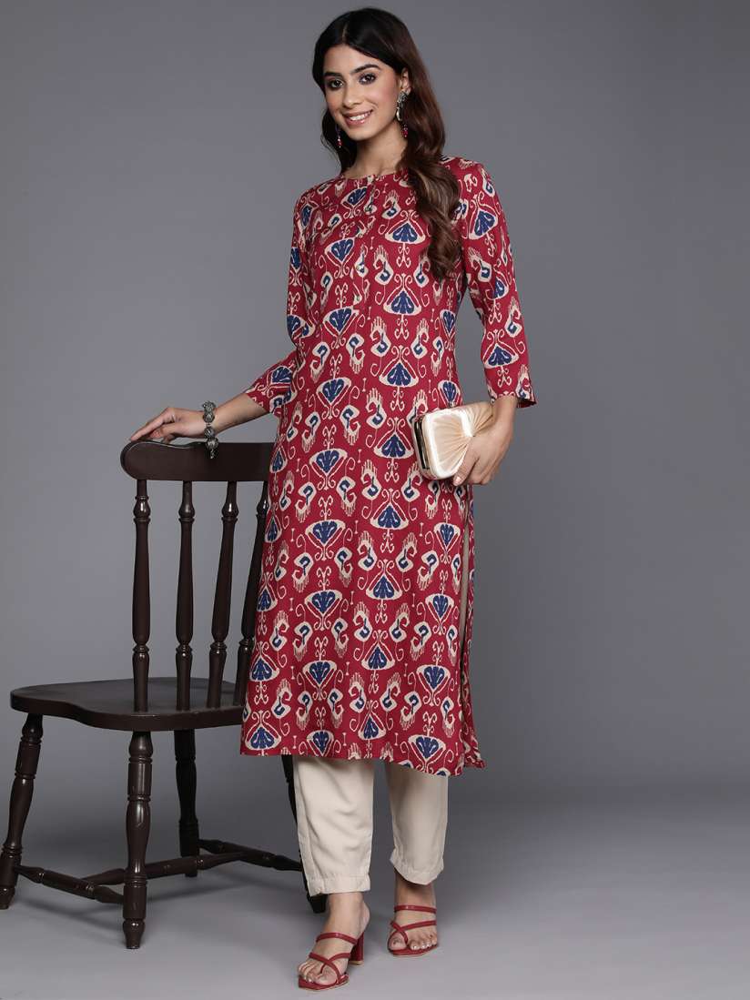 Buy Indo Era Women Printed Kurta Kurtas for Women 26949216 Myntra