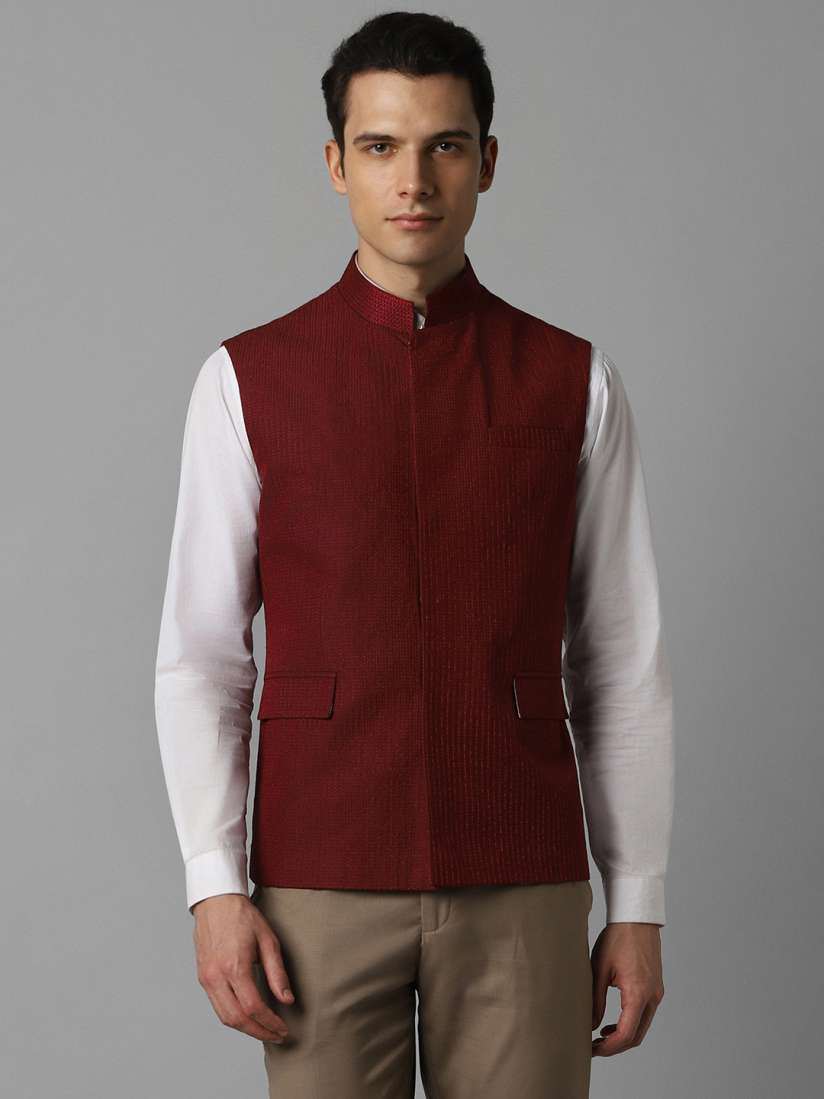 Buy Louis Philippe Striped Nehru Jacket Nehru Jackets for Men 26950726 Myntra
