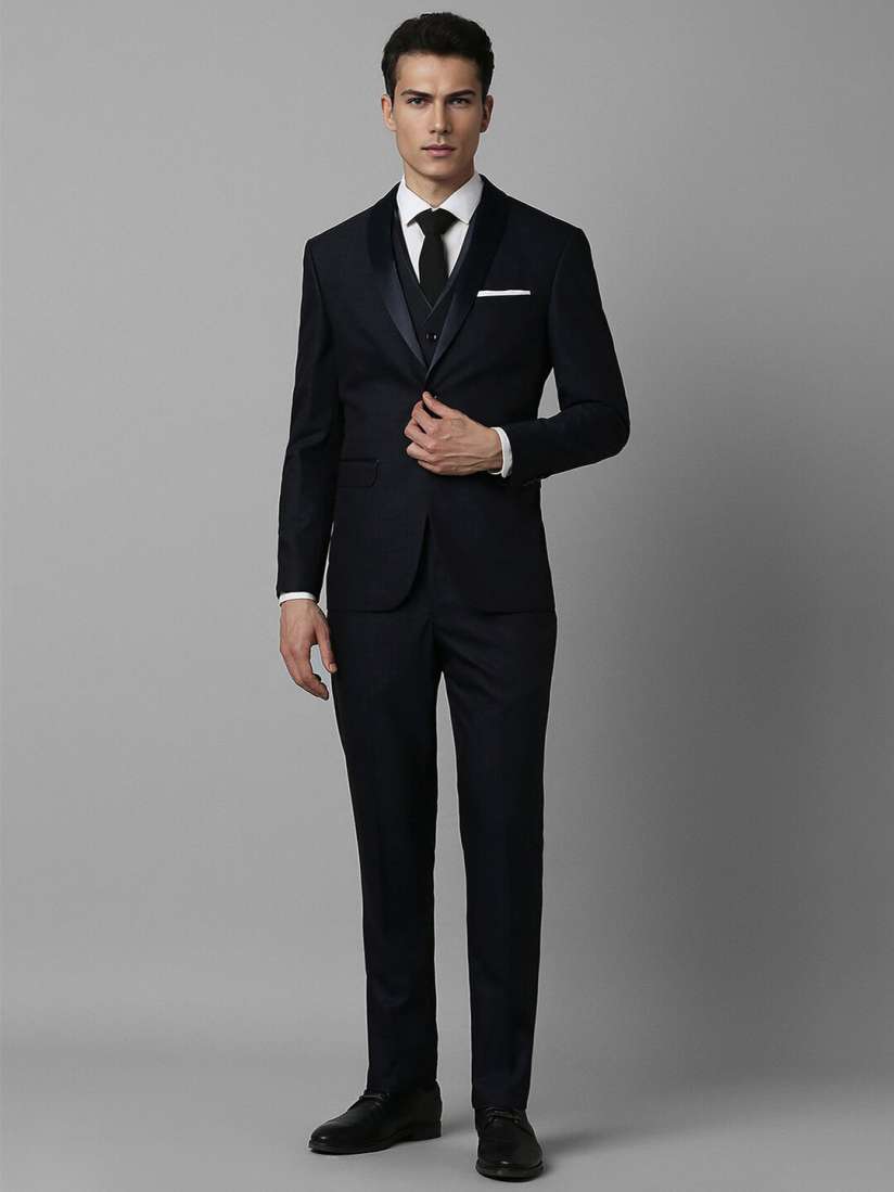 Louis philippe checked suits deals