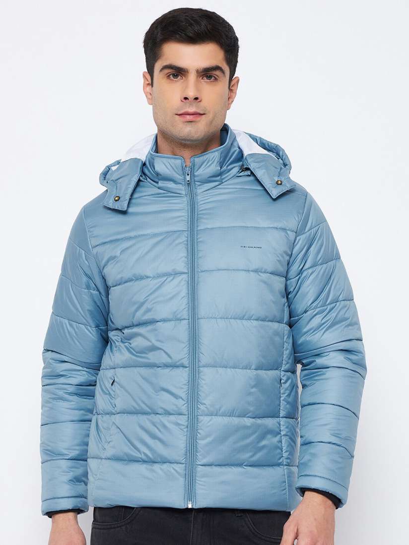 Buy Okane Hooded Lightweight Padded Jacket Jackets for Men 26952186 Myntra