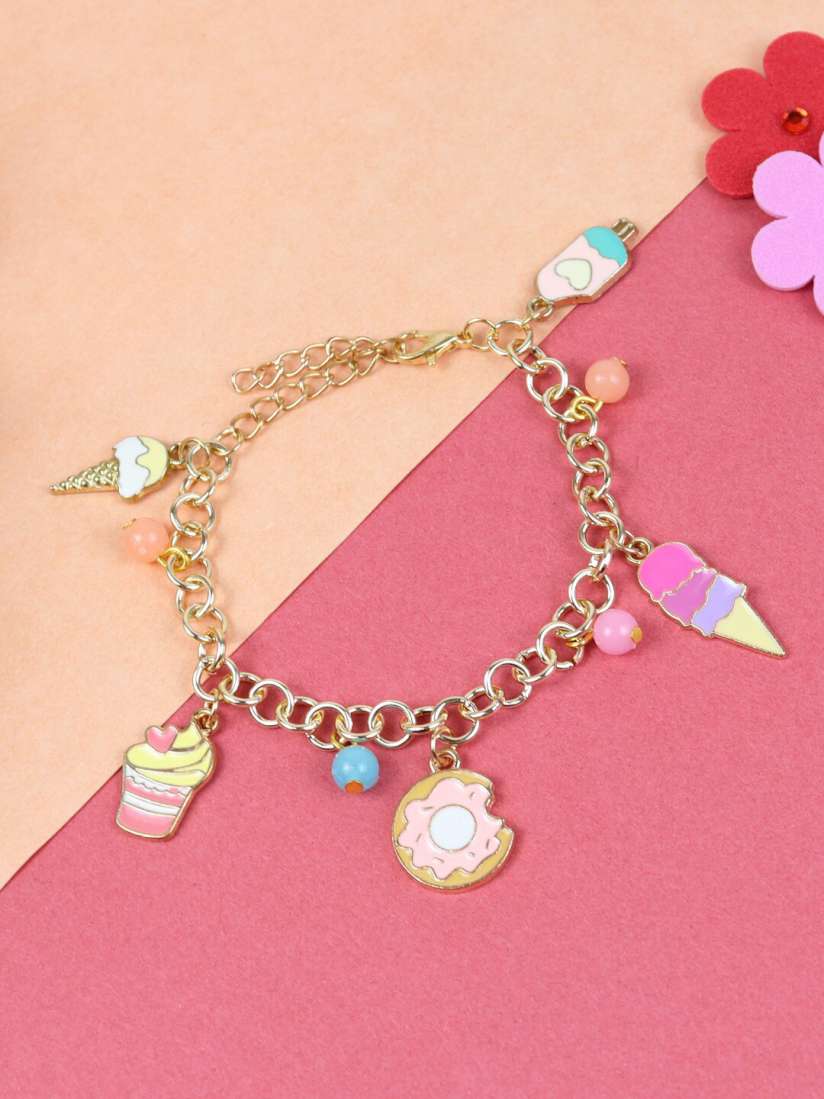Ice cream charm bracelet discount