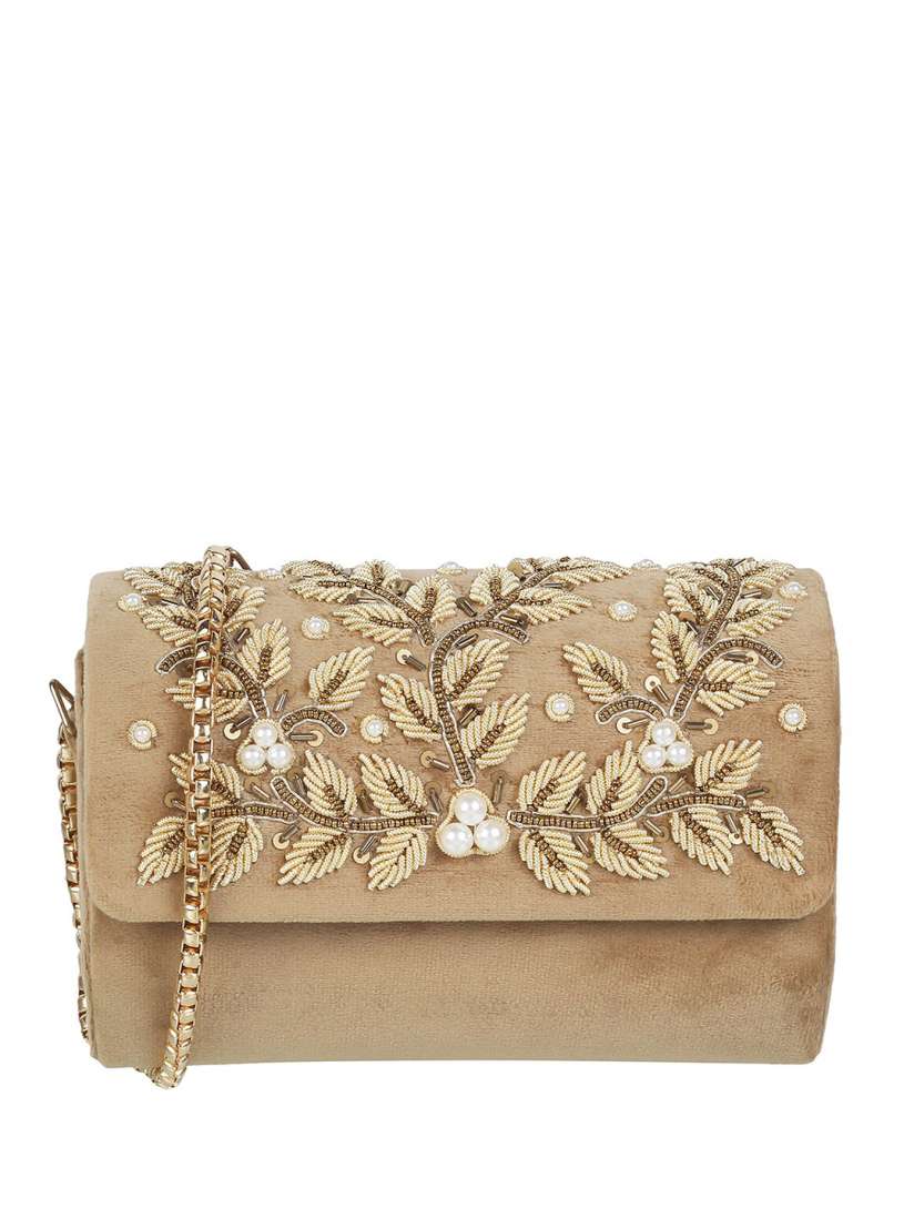 Buy Mochi Embellished Box Clutch Clutches for Women 26956314 Myntra