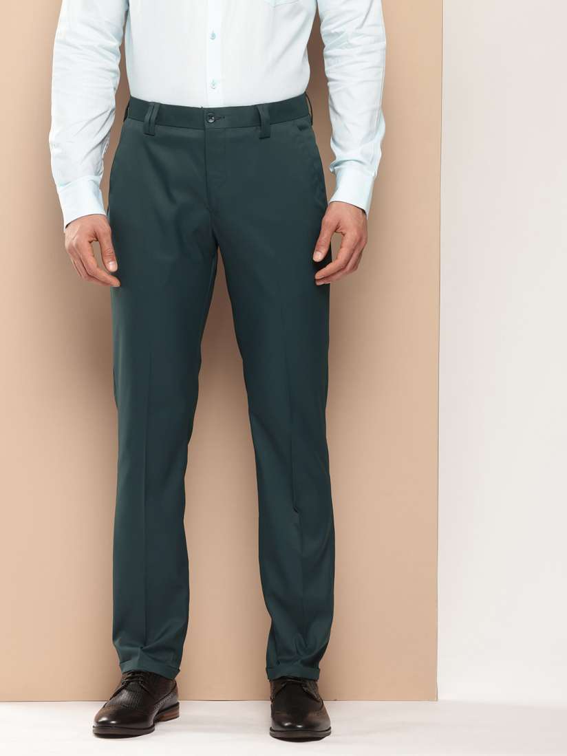 Buy INVICTUS Men Slim Fit Formal Trousers Trousers for Men 26959064 Myntra