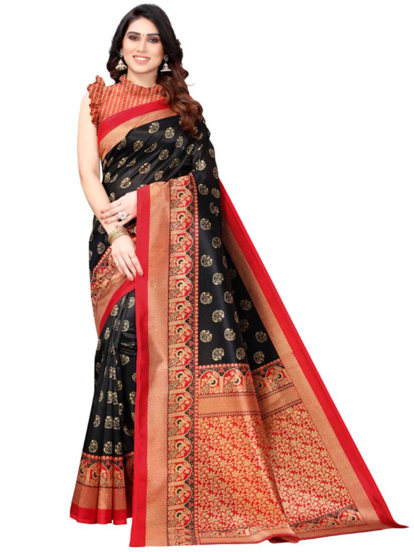 Cotton silk saree on myntra hotsell