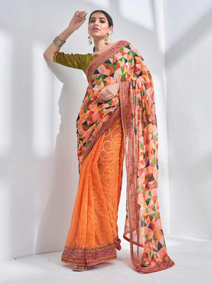 Myntra half sarees shop