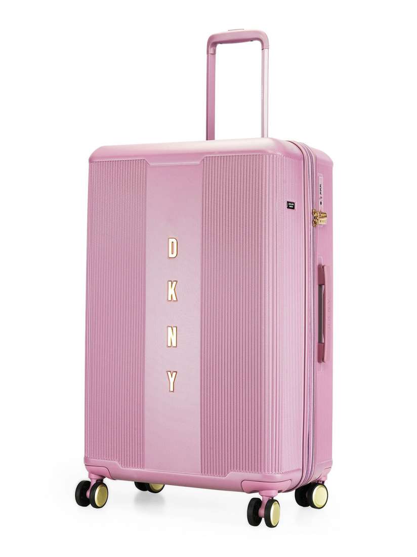 Buy DKNY CENTER STAGE Range French Mauve Hard 30 Large Luggage Trolley Bag for Unisex 26964494 Myntra