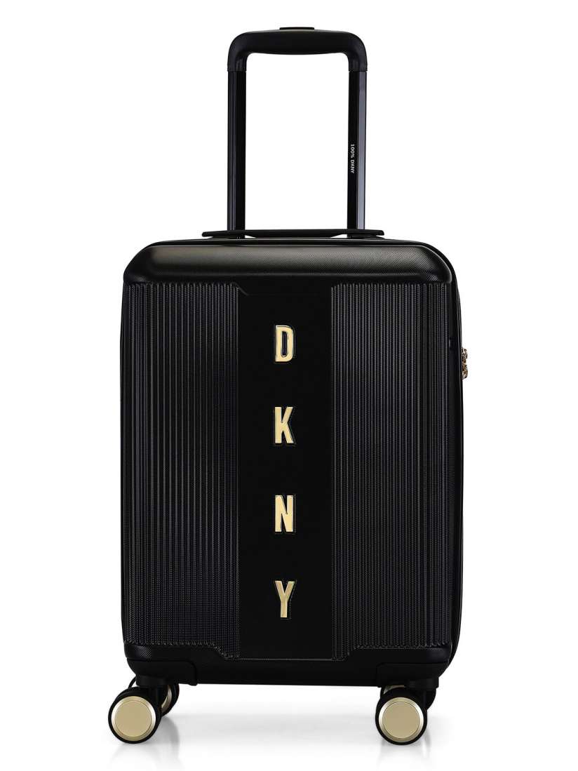Buy DKNY CENTER STAGE Range Black Hard 21 Cabin Luggage Trolley Bag for Unisex 26964526 Myntra