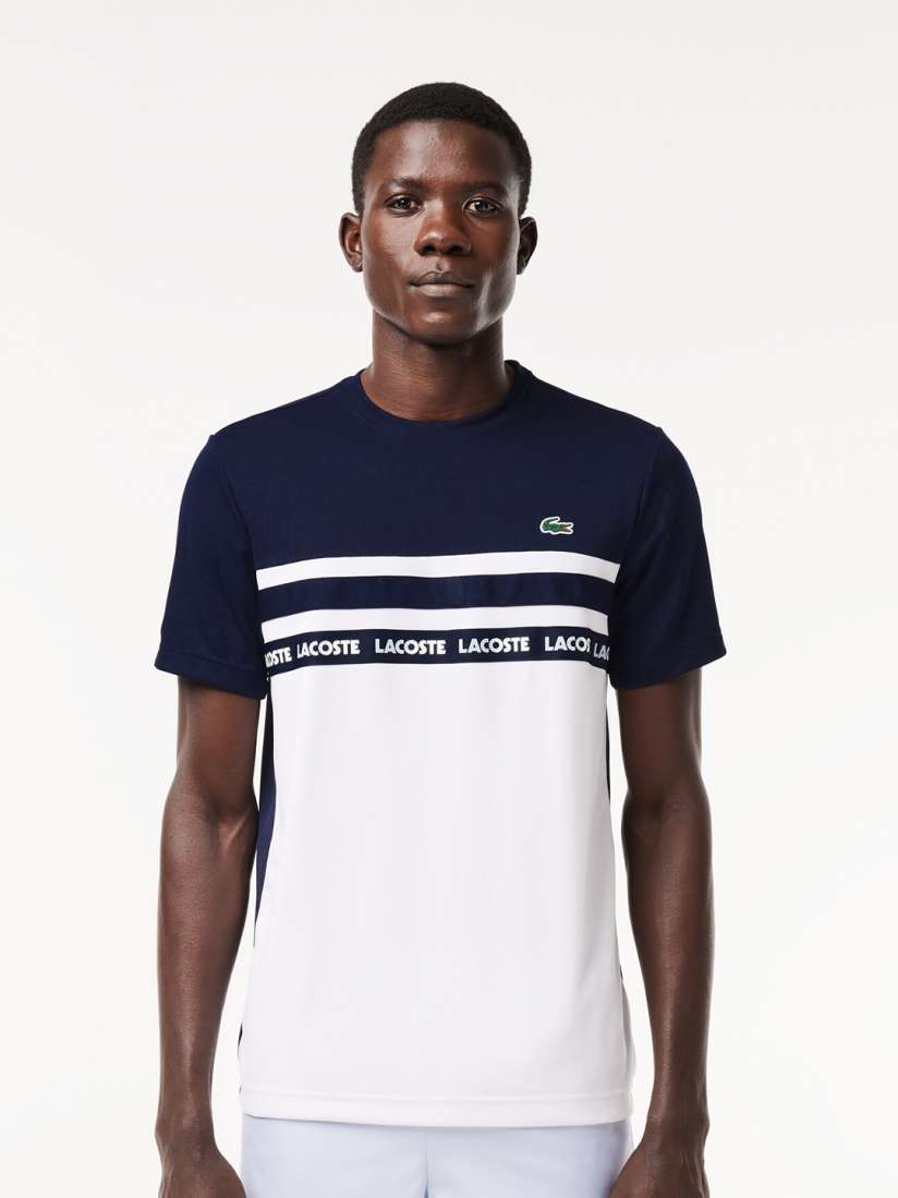 Buy Lacoste Tennis Performance Ultra Dry Logo Printed T shirt Tshirts for Men 26976904 Myntra