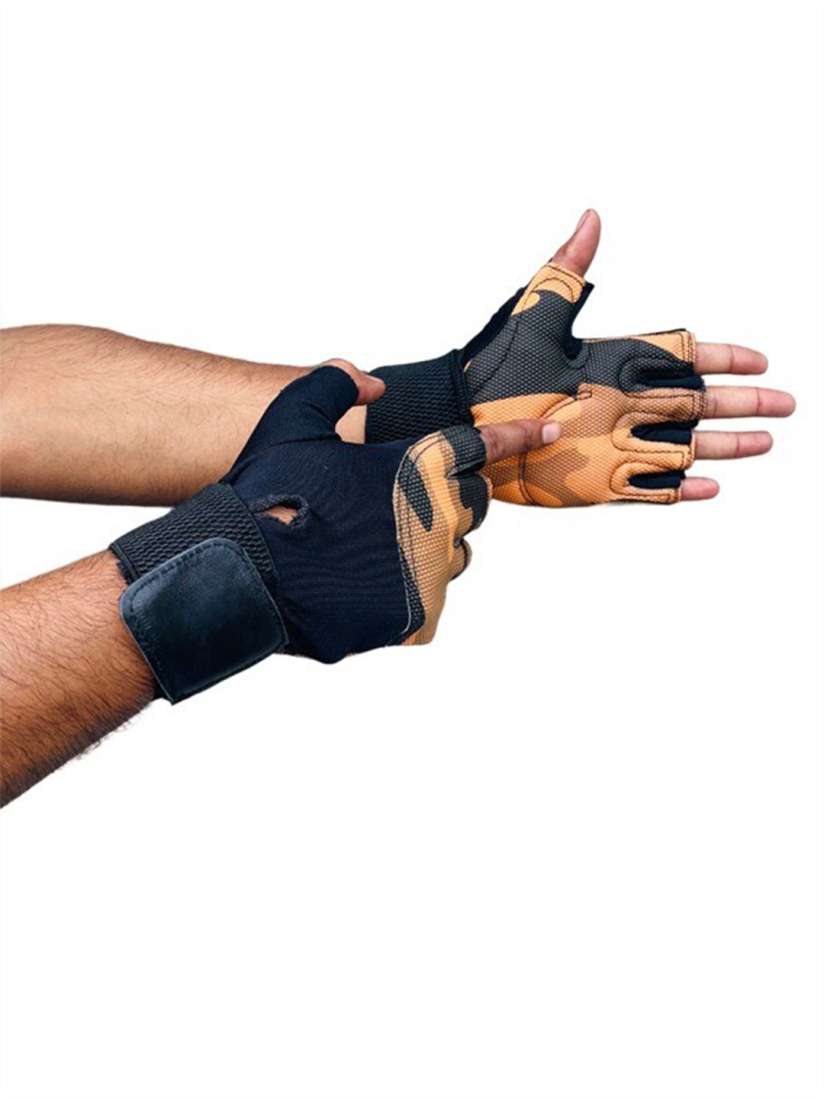 Buy Body Smith Men Patterned Snug Fit Gym Gloves Gloves for Men 26978798 Myntra