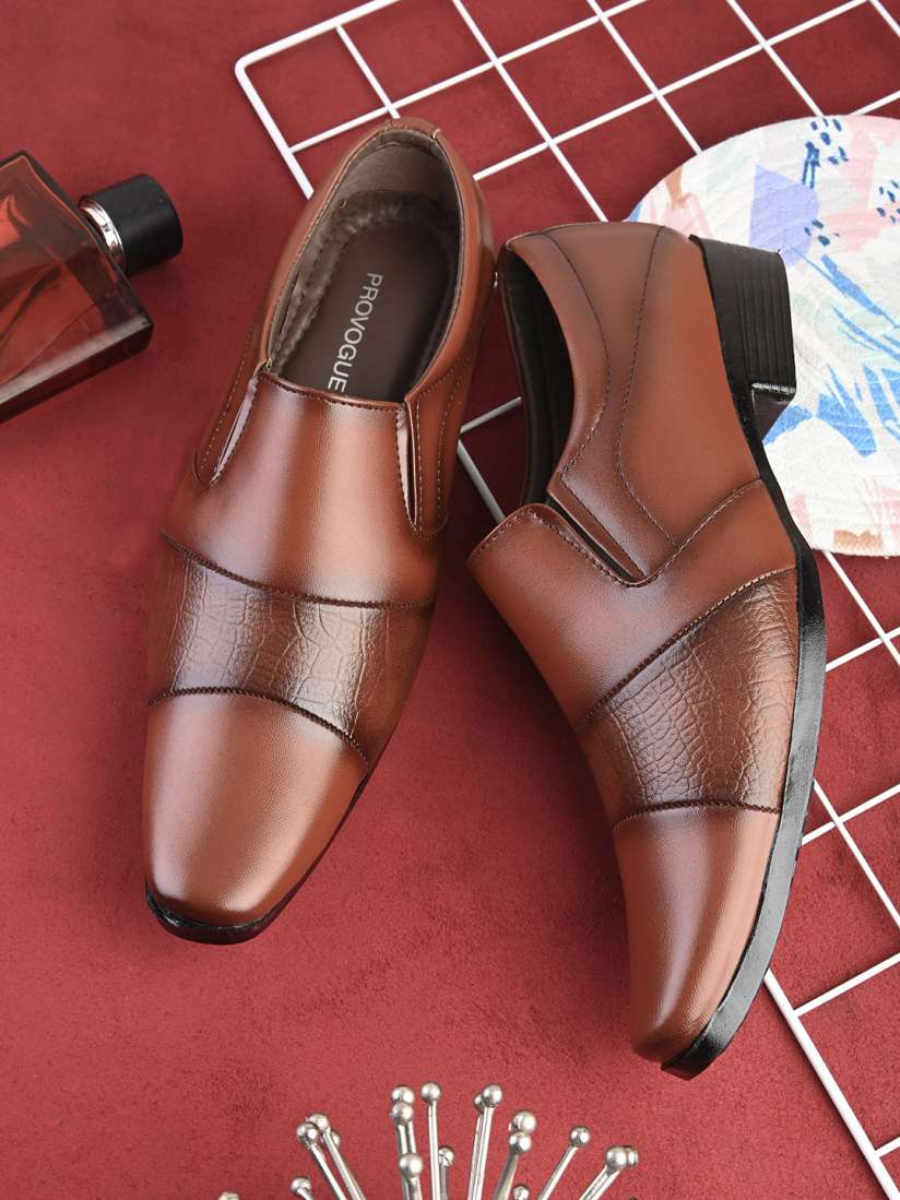 Buy Provogue Men Textured Slip On Shoes Formal Shoes for Men 26986478 Myntra
