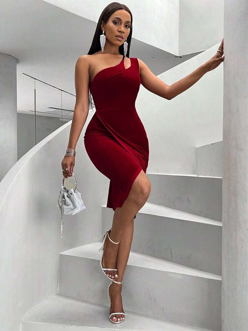 Maroon dress myntra cheap