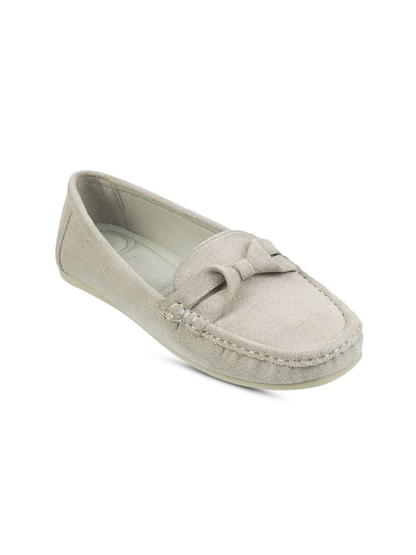 Buy Metro Round Toe Bow Detail Ballerinas Flats for Women 26993422 Myntra