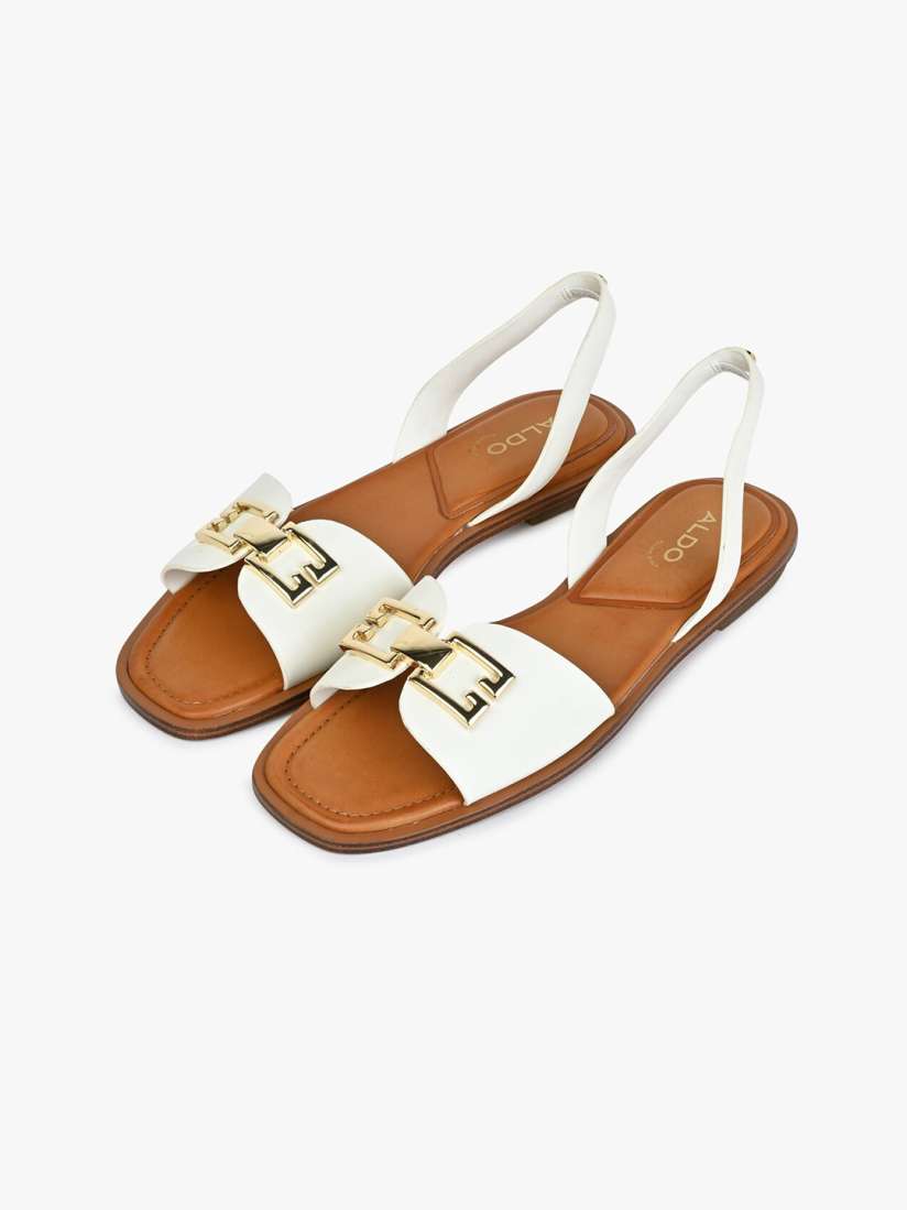 Buy ALDO Buckle Detailed Open Toe Flats Flats for Women 27018848 Myntra