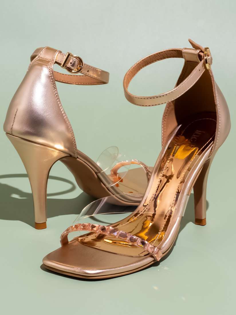Buy Inc 5 Embellished Open Toe Stiletto Heels Heels for Women 27020500 Myntra