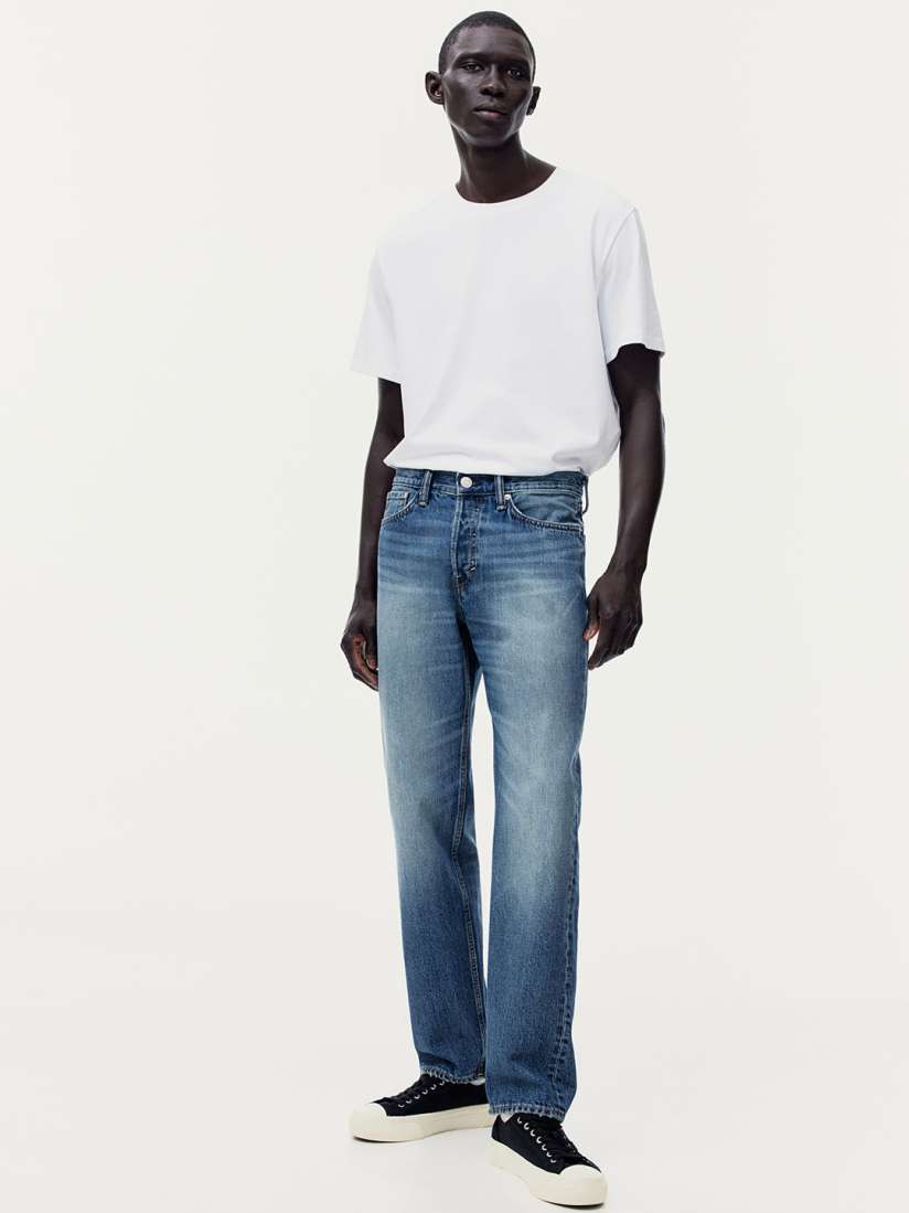 Straight regular jeans cheap