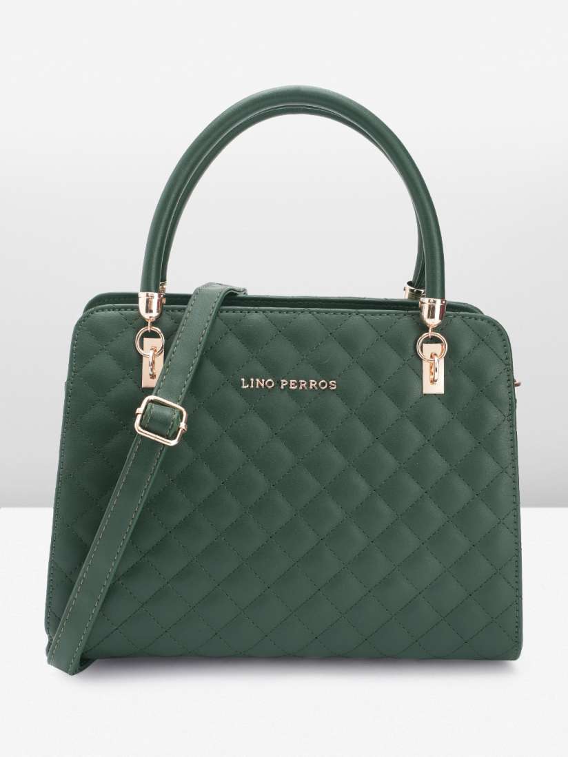 Buy Lino Perros Quilted Structured Handheld Bag Handbags for Women 27028456 Myntra
